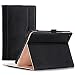 Produktbild ProCase Amazon Fire HD 8 Hülle (2017 7. Generation; 2016 6. Generation), Stand Folio Falten Schutzhülle für Fire HD 8 Tablette (7. Gen, 2017 Freigabe, 6. Gen, 2016 Freigabe) -Schwarz