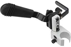 Entatial Rollstuhlbremse, Aluminiumlegierung tragbare Rollstuhl Handbremse Ersatzteile Professional Rollstuhlbremse für den Heimgebrauch und Rollstuhlverkauf(Richtiges Stück)