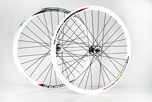 Wilkinson Wein DP18/Miche Fixie Wheels in White - Wheelset