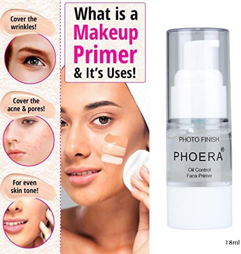 1PC PHOERA Isolated Moisturizing Flawless Makeup Base Face Makeup Primer (18ML)
