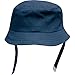 Baby & Toddler Summer Bucket Sun Hat with Velcro Chin Strap (6-12 Months (48cm), Midnight Blue)