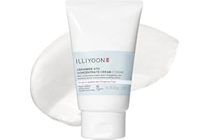 Illiyoon Ceramide Ato Concentrate Cream | Moisturizer for Dry & Sensitive Skin, 100hr Lasting Hydration, For Face & Body, Gentle for Infants, Moisture Barrier Repair, Vegan Certified, 6.76 fl.oz.