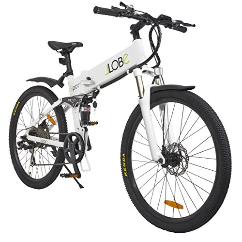 LLobe Erwachsene Elektrofahrrad Sport, Weiß, One size, 130645 - 2