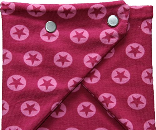 Zahntuch Sternkreise Pink, wasserdichtes Halstuch - 3