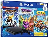 PS4 1 To Crash Team Racing + Spyro + RC Hits - noire