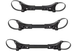 HEYLULU 3 Piezas Conector Doble para Cochecito de bebé Articulaciones universales Correa para Carrito Infantil Gancho de Enlace