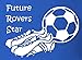 Hat-Trick Designs Blackburn Rovers Football Baby/Kids/Childrens Hoodie Sweatshirt-7-8Yrs-Royal Blue-Future Star-Unisex Gift