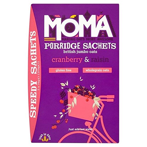 Preisvergleich Produktbild Moma Gluten Free Porridge Cranberry & Raisin 5 x 75g