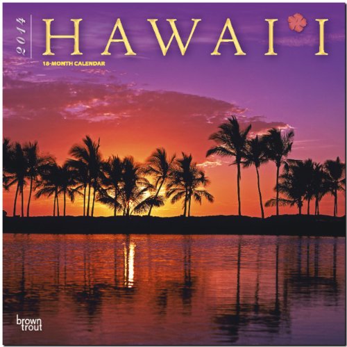 Hawaii 2014: Original BrownTrout-Kalender [Mehrsprachig] [Kalender]