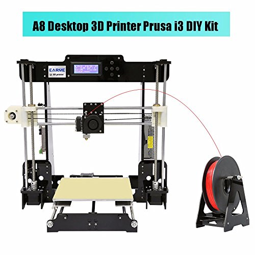 Anet A8 i3 DIY 3D Imprimante Kits, 3D Desktop Acrylic LCD Ecran Imprimante, 3D Printer Auto-Assemblage de Haute Précision
