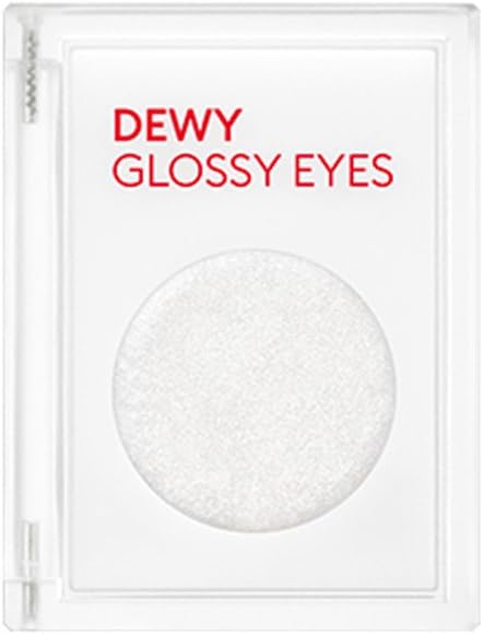 MISSHA Nemli Bitiş Ve Işıltılı Görünüm Sunan Göz Farı M Dewy Glossy Eyes (WHİTE BEACH)