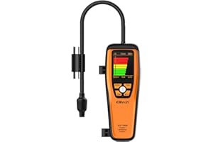 Elitech Détecteur de Fuite de Réfrigérant Diode Chauffée - Outil de Détection de Fuite Halogène pour Climatisation Automobile CVC R32 R404A R134A etc., ILD-100H