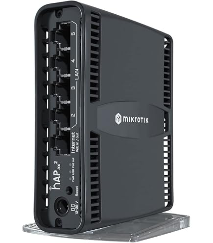 Mikrotik SAW30-240-1200GR2A - Alimentation 24V 1.2A Avec Prise Angle Droit EU Pour Routeurs Et Équipements Réseau