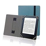 ebook sony reader prs-t2 Tamaño: 180 x 126 mm. Funda para libro electrónico de 6\" universal de lino, cáñamo natural, para sony, kobo, tolino, pocketbook