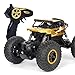 Produktbild happy event Geländewagen RC Klettern Auto 1/18 2,4G 4WD 15 KM/h Legierung High Speed Monster Truck LKW Spielzeug Für Kinder und Erwachsene (Gold)
