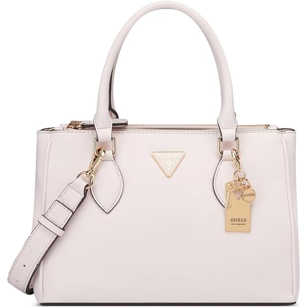 Guess ERENIA GIRLFRIEND SATCHEL Beige - Livraison Gratuite | ! - Sacs Sacs Porté Main Femme 93,00