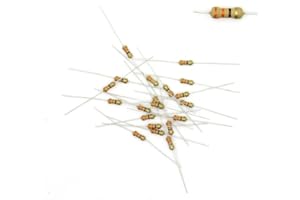 MIKROTECK 20x Résistances carbone ¼W - 0.25w - 5% - 33R - 33ohm - 43res024