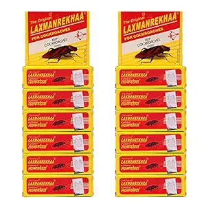 LAXMAN REKHA Insecticide Chalk 15GM Pack of 12