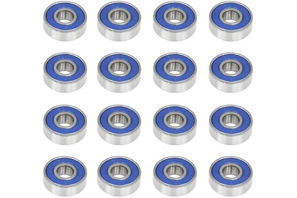 Accessotech - 16 roulements à billes sans frottement ABEC 9 pour patins à roues alignées