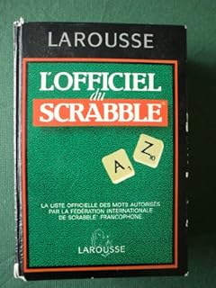 jaquette livre L'Officiel du Scrabble