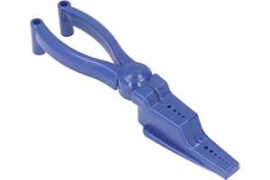 ACOUTO Strumento Portachiodi in Plastica Pinza Ausiliaria Martello, Strumento Portachiodi, Pinza in Plastica, Pinza di Sicurezza, Rende i Chiodi più Facili Martellare, Mantiene le