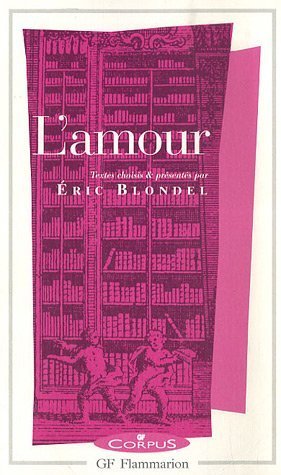 Couverture du livre de L'Amour
