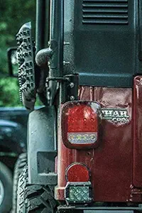 JTI Bold Look Wrangler LED Tail Light Lamp for Thar/540/550 (6x1.5x7-inch) -Pair of 2.