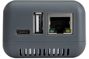 LOYALTY-SECU Bluetooth Print Server Network USB for Wireless Printing Gray