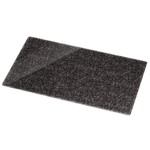 Xavax Herdabdeckplatte / Schneidebrett Glas, 2er-Pack, gehärtetes Sicherheitsglas, spülmaschinengeeignet, Granit Design, 52 x 30 cm - 4