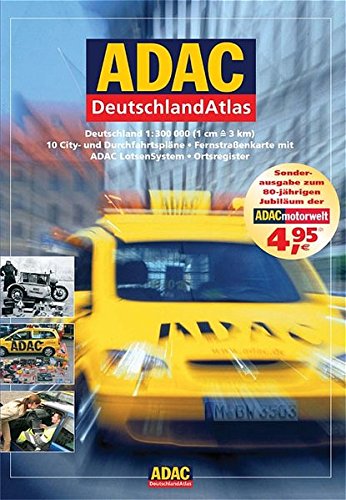 Preisvergleich Produktbild ADAC DeutschlandAtlas: 1:300000 (ADAC Atlanten)