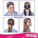 SCHOOL HAIR ACCESSORIES SET FOR GIRLS: 40 pcs, All School Uniform Colours Available, Black, Green, Red, Navy Blue, Headbands, Hair Clips, Hair Bands, Ribbon Bows, Slides, Alice Bands - Back To School.