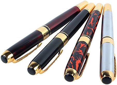 SHMGG 4 Pcs Jinhao 250 Smooth Fountain Pen in 4 Colors