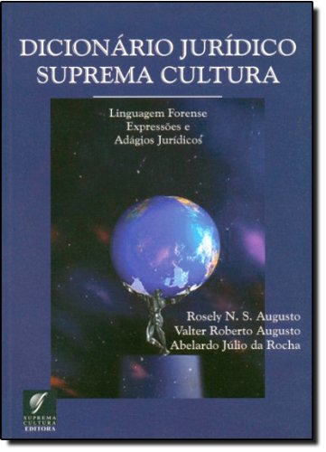 Preisvergleich Produktbild Dicionário Jurídico Suprema Cultura