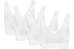 PBE Ultimate Comfort Bra, Premium Thick Double Material Women's Sleep Bras, Sports Bra, Premium Quality, Seamless, No Wires!