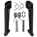 Tengchang Motorcycles Footrests Foot Pegs For Yamaha YZF R1 1998 99 00 01 02 03 04 05 06 07 08 09 10 2011 YZF R6 1999-2012 YZF R6S 2003 04 05 06 07 2008