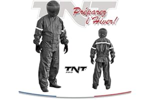 Acsud Traje Impermeable Combinado para Lluvia, Traje para Moto, Tallas: S hasta XXL