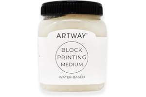 Artway Mezzo Premium per la Stampa a Blocchi - 250ml - Ideale per la Stampa a Rilievo, a Blocchi e su Linoleum