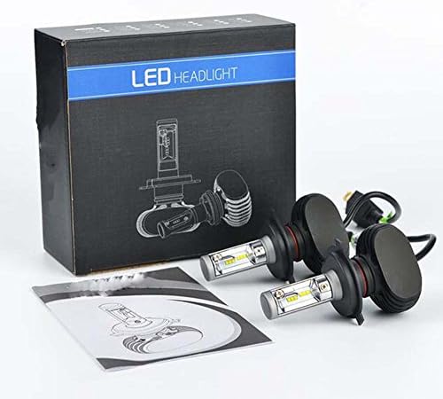 QJONKE Car LED Headlight Bulbs 9V-30V 100W 8000lm 6000K 100000hours , 9007/hb5 2 lights