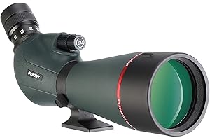 Svbony SV406P ED Telescopio Terrestre, 20-60X80mm 1.25” Zoom Spotting Scopes con Dual Focus FMC BAK4, Telescopio Terrestre para Observación de Aves Fauna Fotografía Informal de Astronomía