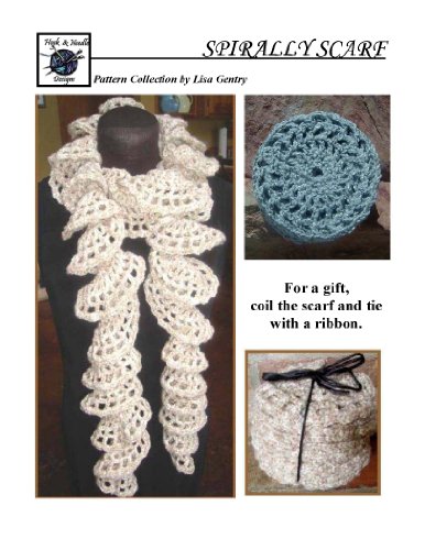 Spirally Scarf - Crochet Pattern #106 - Ruffled Scarf (English Edition) Spirally Scarf - Crochet Pattern #106 - Ruffled Scarf (English Edition)