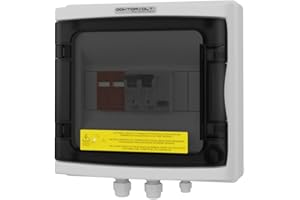 Doktorvolt 9481 - Caja de Conexiones solares fotovoltaica CA 16 A 320 V protección contra sobretensiones Tipo 264