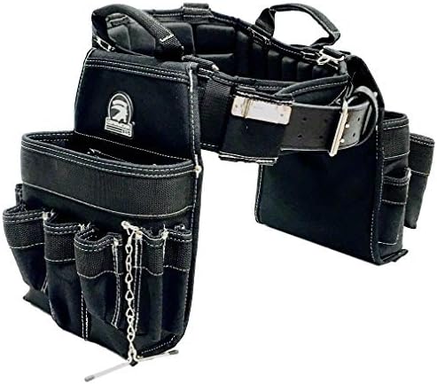 TradeGear Large Electrician's Combo Belt &amp; Bags - (35-39) Partnered with Gatorback Contractor Pro by TradeGear