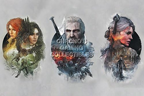 CGC Huge Poster GLOSSY FINISH - Witcher III PS4 XBOX ONE PC - WIT002 (16" x 24" (41cm x 61cm))