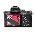 Produktbild atFoliX Panzerschutzfolie für Sony Alpha a7 II (ILCE-7M2) Panzerfolie - 3 x FX-Shock-Antireflex blendfreie stoßabsorbierende Displayschutzfolie