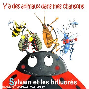 couverture de : Y'a des animaux dans mes chansons