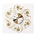 Produktbild LYZgz Persönlichkeit Kreative Perle Flash Drill Acryl Eisen Kunst Wohnzimmer Schlafzimmer Stumm Dekorative Wanduhr A Wanduhren