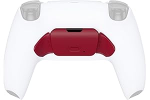 Wulkaniczna Czerwień Wymiana Przeprojektowana Back Button Housing Shell K1 K2 dla ps5 Controller eXtremerate Rise Remap Kit - Controller & Rise Remap Board Nie Są Wliczone W Cenę