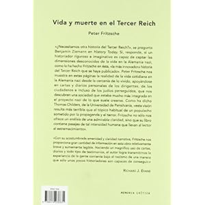 Vida y muerte en el Tercer Reich (Memoria Crítica)