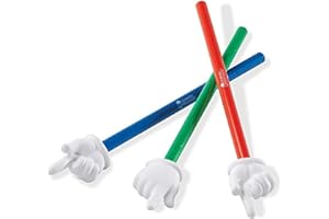 Learning Resources Hand Pointers (Set of 3), Whiteboards, Presentation, Classroom Accessories, Teacher Aids
