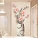 Produktbild Loaizh Benutzerdefiniert Dekoration Dreidimensional Vase Entrance Corridor Background 3D Tapete Wandbild Wandaufkleber Wallpaper 400Cmx300Cm